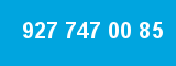 927 747 00 85 927 747 00 85